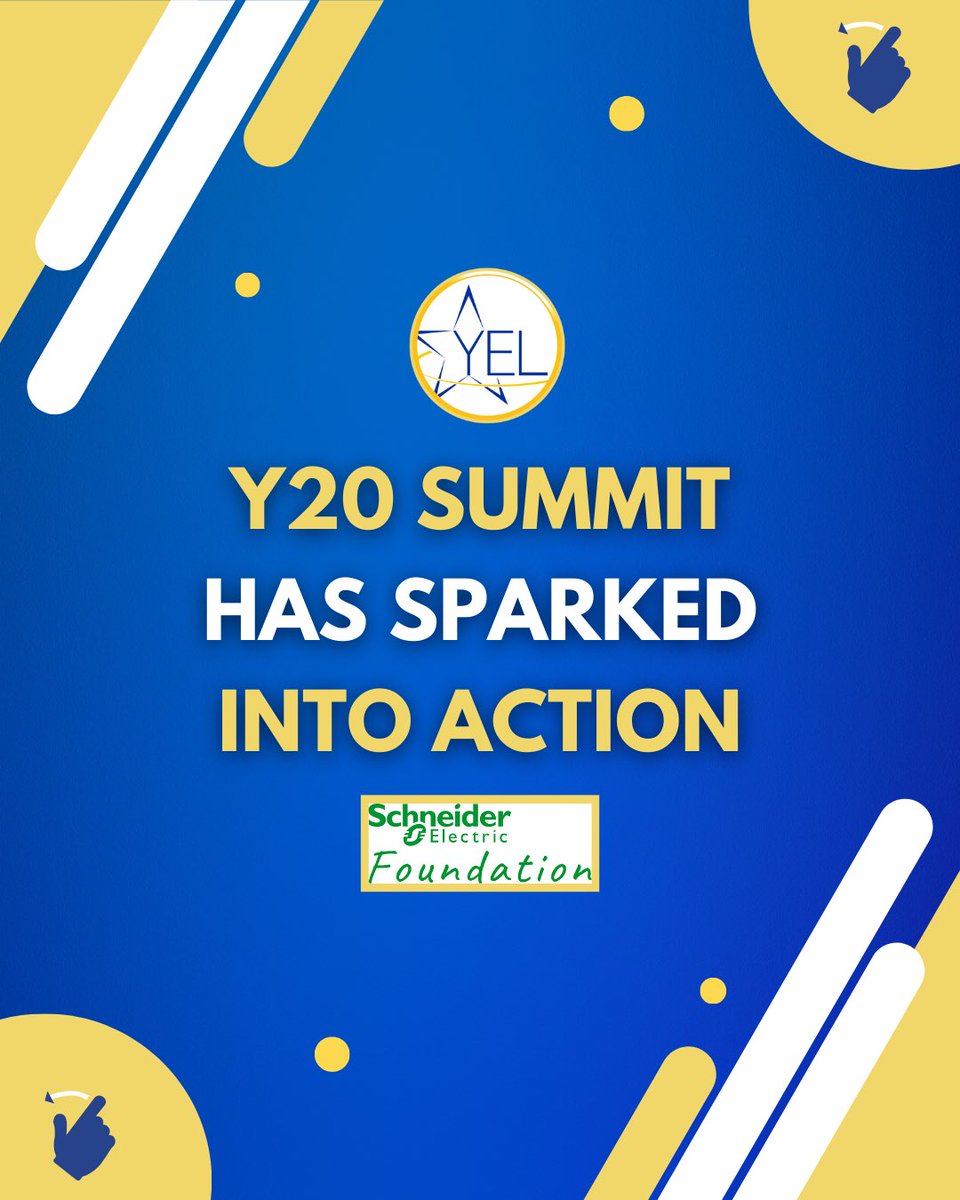 The Y20 Summit has officially ignited in Brazil! 🌍

We're honoured to represent the EU with a delegation of young leaders ready to tackle global challenges.

Follow us for live updates and behind-the-scenes content. 💪✨

🤝 Funded by the @SE_Foundation 

#Y20Summit