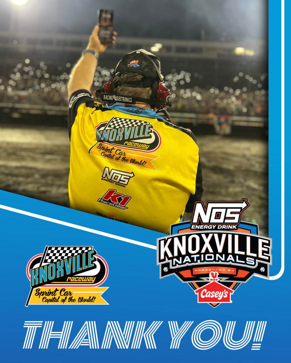 THANK YOU for coming to the Knoxville Nationals! ALL OF YOU!
#NOSvilleNationals
