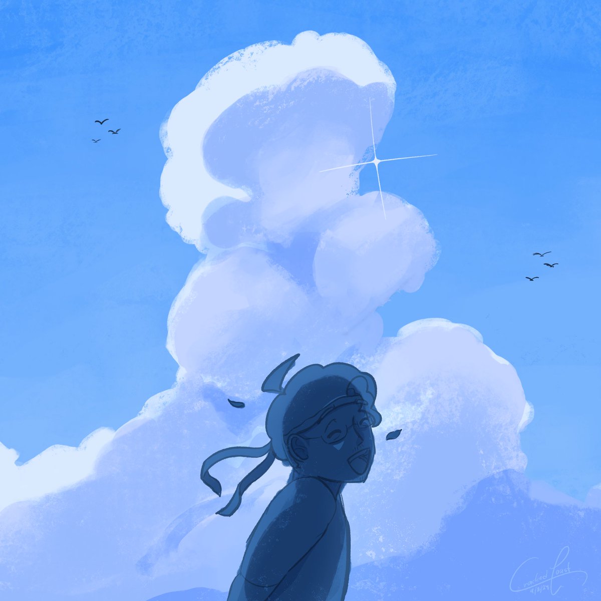 Sky practice? ( Polites again, of course.)

#epicthemusical #procreate