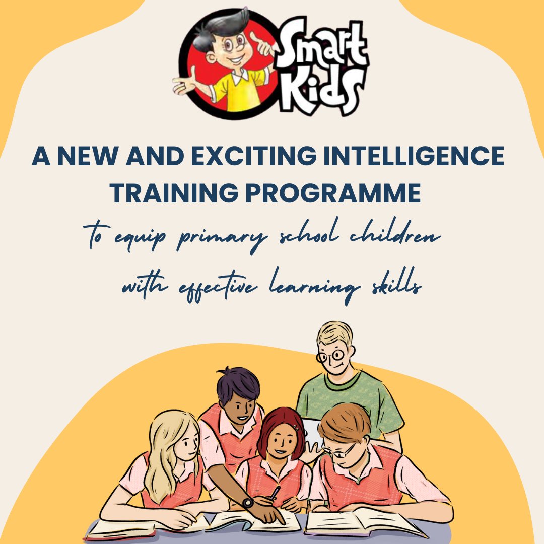 wysepress's tweet photo. A new and exciting intelligence training programme to equip primary school children with effective learning skills! https://t.co/6jWJvY7cQP
