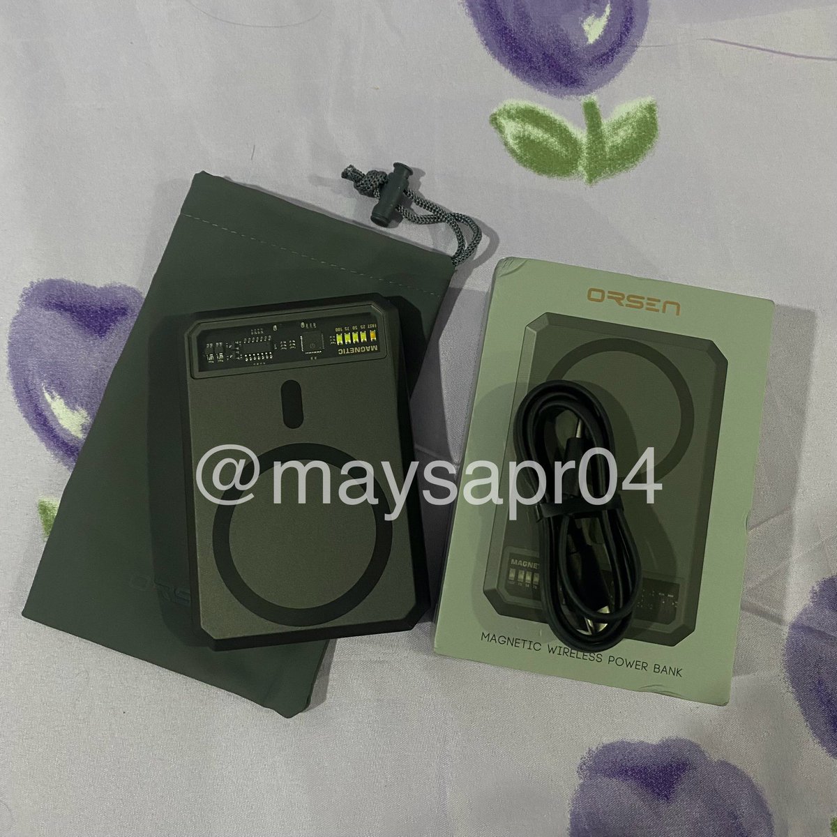 mjayaa04's tweet photo. ส่งต่อพาวเวอร์แบงค์ eloop magsafe EW54
10,000 mAh
📌750฿ (from 1,049) ของแท้
ซื้อมาได้1เดือน มีอุปกรณ์ครบ สภาพใหม่มาก ใช้ไม่เกิน10ครั้ง มีประกัน
#ส่งต่อพาวเวอร์แบงค์ #ส่งต่อeloop #powerbank #powerbankeloop #eloopของแท้ #powerbankeloopแท้ #ส่งต่อpowerbank #powerbankmagsafe https://t.co/rPcAUU3gOA