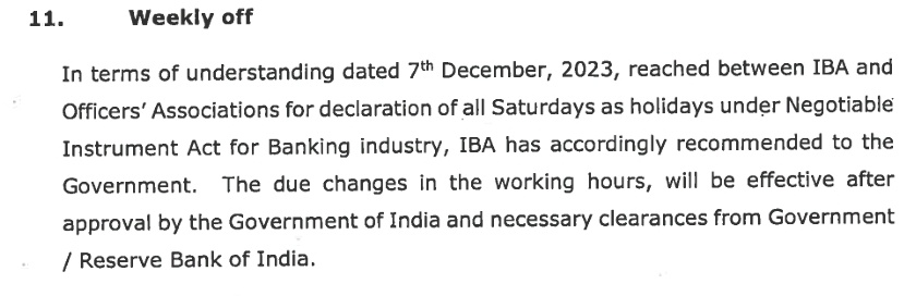 iSourabhMishra's tweet photo. Dear @UFBUIndia @ChiefIba @ChairmanIba 

Refer attached excerpts from 9th Joint note signed by you both..It's more than 5 months you signed it.. 

But Every bankers is asking #5DaysBankingKab ?? https://t.co/sGMlSlbKDy