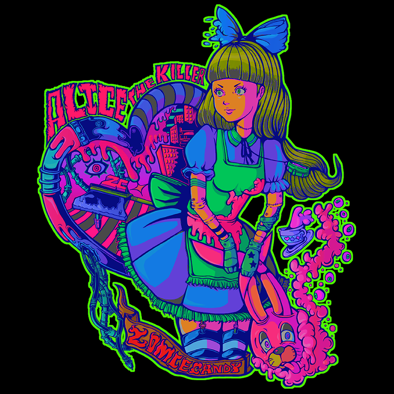 ZOMBIE__CANDY's tweet photo. ポップで毒のあるイラストを描いています👾
ステッカーやアクキー等のグッズも
つくっています⚡️

#三連休はフォロワーさんが増えるらしい
#絵柄好みって人にフォローされたい https://t.co/QadsB1umKB