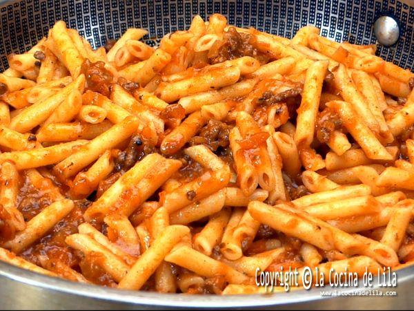 Macarrones boloñesa dlvr.it/TBn62g - @lacocinadelila