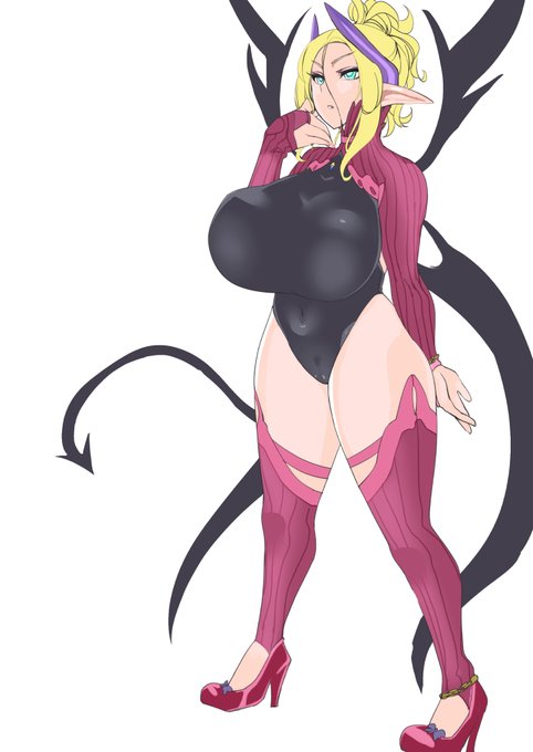 Ci-enに投稿しました「悪魔姫様-通常衣装」 https://t.co/3544R1V3D1 #Ci_en #シエン 