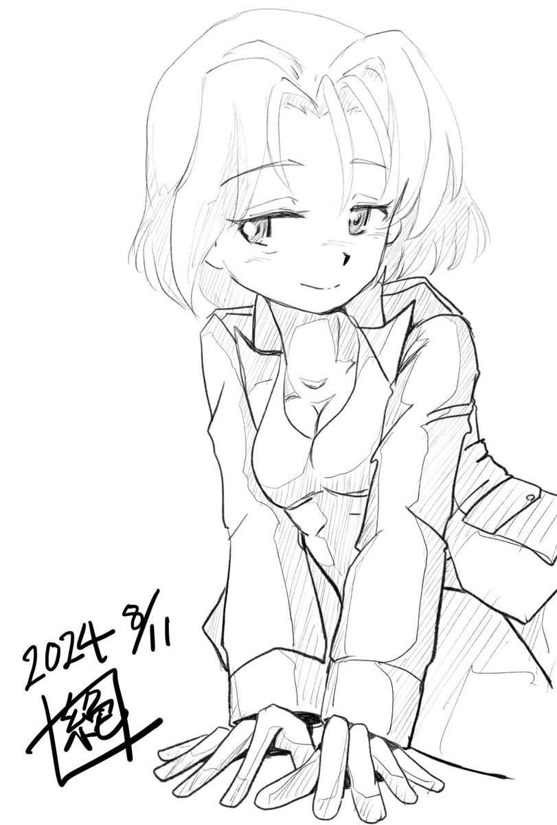 #週末ガルパンお絵描き120分一本勝負
#週末ガルパンお絵描き120分一本勝負20240811
お題「アズミ」という事で
本日は大学選抜の色っぽいお姉様 #アズミ生誕祭 であります!
お誕生日おめでとうございます!
アズミお姉様PJの下はシャツ着てないんですかね…?
気になる気になる…
#アズミ生誕祭2024 
