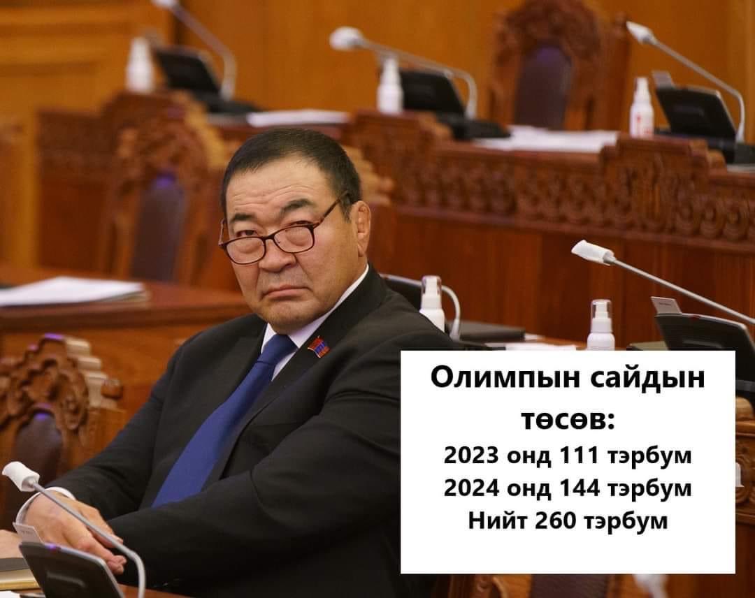 Нээрээ заваан парзит гар байжээ. Өөртөө зориулж олимпын сайд хүртэл гаргуулж байж 🤮.