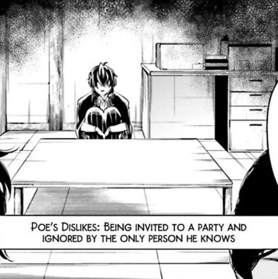 ranpoecult's tweet photo. poe is the most relatable bsd character ever https://t.co/vR13zcTmqj