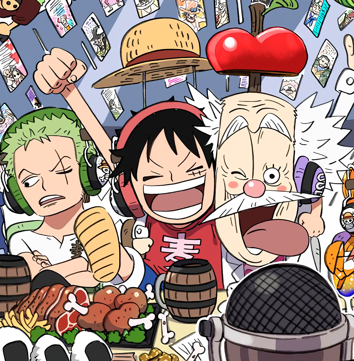 pics_luffy's tweet photo. Luffy in New Art with Vegapunk's! ♥️✨ https://t.co/ccFAVThwMi