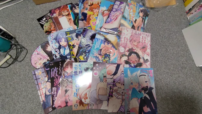 今回の戦利品です 