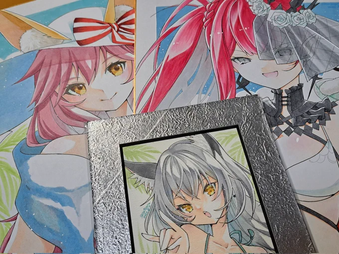 大色紙描けたのでBOOTH登録作業開始します\(^o^)/ 