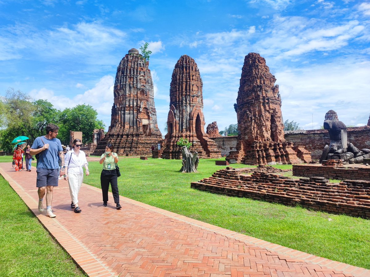 explorenique's tweet photo. Our guests visited #Ayutthaya, the ancient kingdom of #Thailand found in the early 14 Century exploring its rich heritage https://t.co/874Mr8J6tB