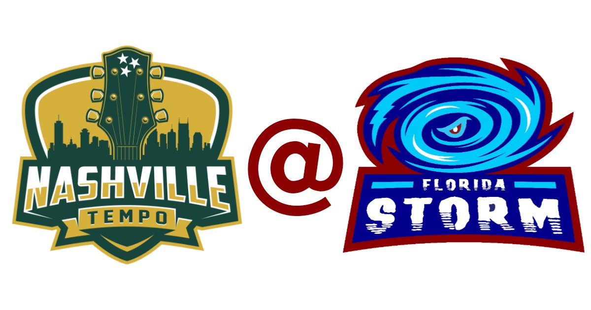 Florida Storm (@sfl_storm) on Twitter photo 🚨 Game Day Alert 🚨
Storm Nation, tonight we’re facing off against <a href="/nashtemposfl/">Nashville Tempo</a>
We're ready to unleash the storm and take control of the field!
🗓️ 08/11/2024
🏟️ Florida Storm vs. Nashville Tempo
📺 6:30pm EST
Let’s show Nashville what the Storm is all about!
#StormWarning 🚨 Game Day Alert 🚨
Storm Nation, tonight we’re facing off against <a href="/nashtemposfl/">Nashville Tempo</a>
We're ready to unleash the storm and take control of the field!
🗓️ 08/11/2024
🏟️ Florida Storm vs. Nashville Tempo
📺 6:30pm EST
Let’s show Nashville what the Storm is all about!
#StormWarning