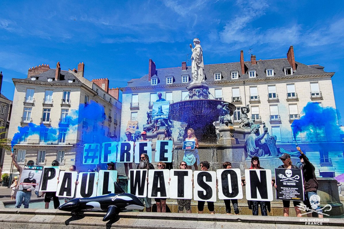 SAMEDI 10 AOUT : RASSEMBLEMENTS CITOYENS EN FRANCE POUR LA LIBÉRATION DE PAUL WATSON, ON CONTINUE ! 

Encore une fois merci à nos soutiens, nos sympathisants, nos bénévoles, à tous ceux qui se mobilisent à nos côtés  pour  demander la libération de Paul Watson, incarcéré au