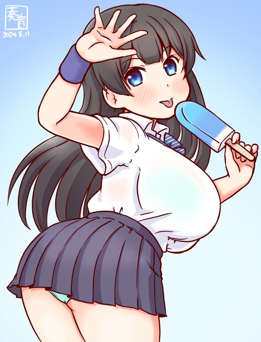 「あ、工廠の人たちが手を振ってるよ!」

#艦これ版真剣お絵描き60分一本勝負_20240811
#阿賀野

遅刻+10分 