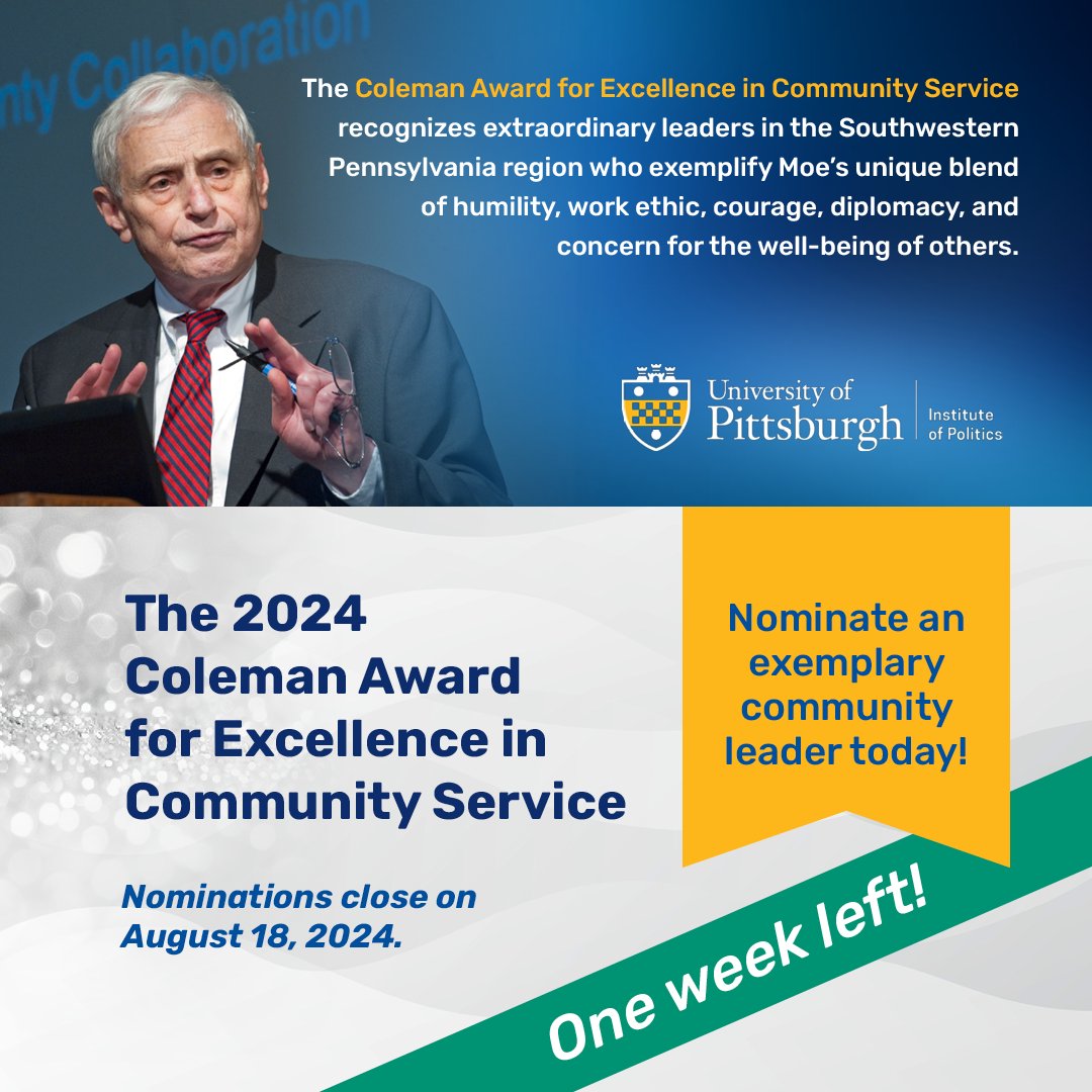 PITT Institute of Politics tweet media