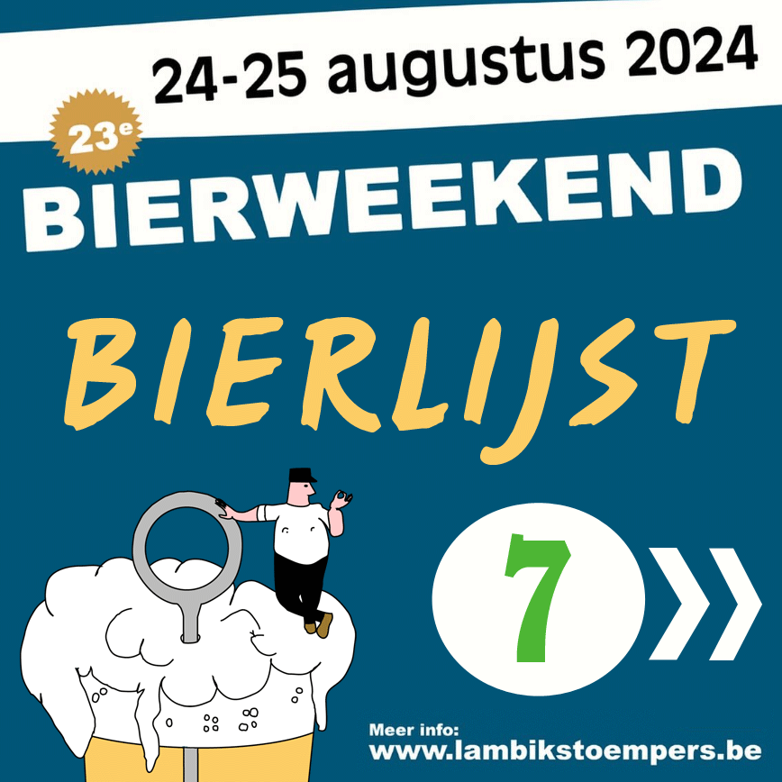 Lambikstoemper's tweet photo. 😎 Ook serie 007 houden we niet geheim... 😉
Nog meer bieren die je bij ons kan komen proeven op ons BIERWEEKEND, 24-25 augustus in CC 't Vondel (Halle). 🍻

Check onze (bijna) volledige bierlijst @ https://t.co/3dUKcGiGVl https://t.co/zKjIOcRQlB