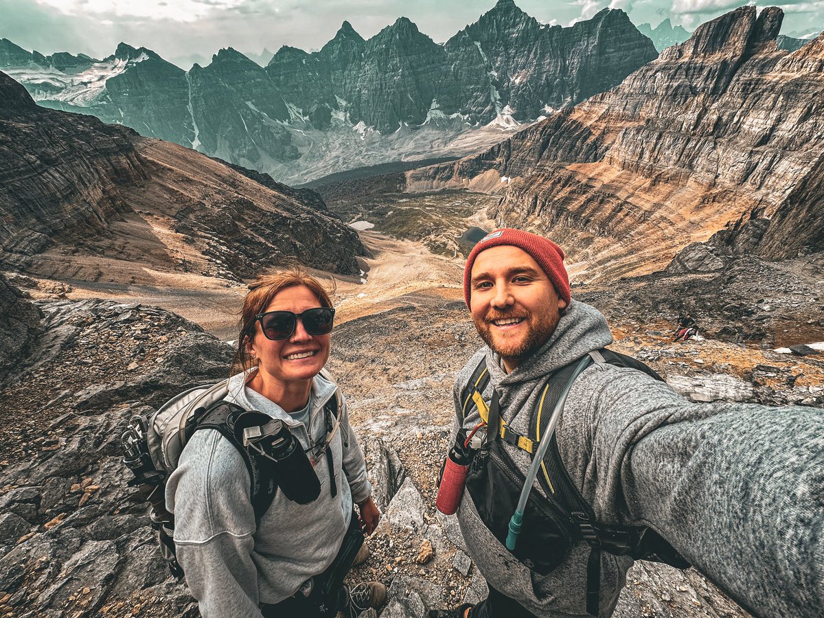 DGibs's tweet photo. It was a GREAT day hiking the Canadian Rockies yesterday and completing Mount Temple, the 9th highest peak in Alberta and the highest peak in Lake Louise, Banff area.
17.1km
1700m elevation
#hikealberta #canadianrockies #banff #lakelouise #morainelake #mounttemple https://t.co/1PmygnCcoE