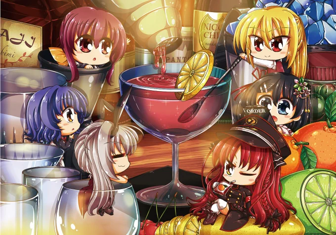 YUZUMIXの表紙をヒロインみんなで一つのものを作るをテーマにしたのは久しぶりな気がするのじゃ。 