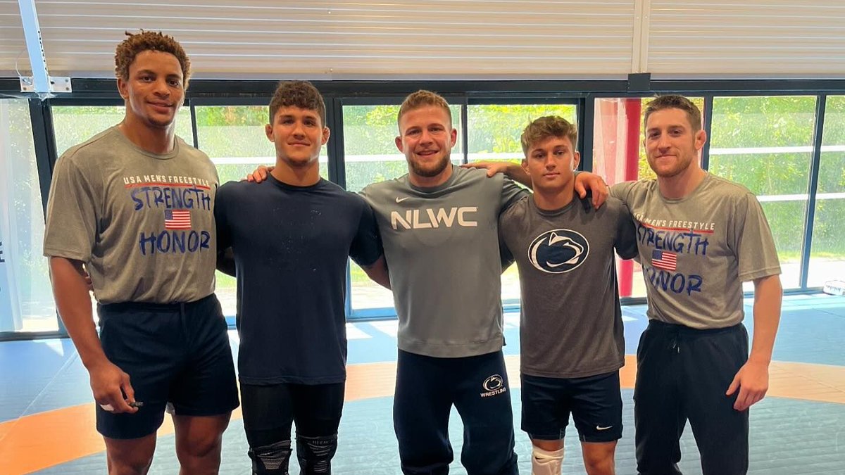 NlwcFan's tweet photo. Nittany Lion WC Members at the 2024 Olympics 
Proud of Each &amp; Every one of You  
Aaron Brooks, 86 kg - 🥉
K. Dake, 74 kg - 🥉
K. Snyder, 97 kg - 5th
Zain Retherford, 65 kg - DNP 
Roman Bravo-Young, 57 kg - DNP
Big Shoutout to all the Coaches &amp; Training Partners https://t.co/KJ3fdETWCw