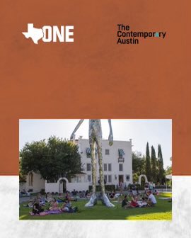 On the second Saturday of every month, stop by Laguna Gloria for a fun and creative art-making experience <a href="/ContemporaryATX/">The Contemporary Austin</a> ! The whole family is invited to explore new materials, techniques, and ideas together. Visit bit.ly/3yV5pTc to learn more. @TexasOneFund