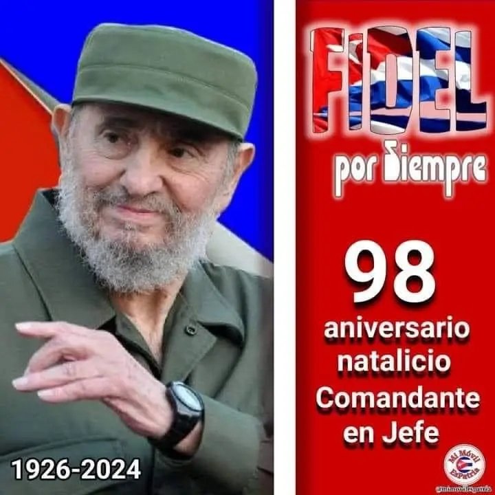 camaguey_inder's tweet photo. ¡Un hombre de todos los tiempos!🇨🇺🇨🇺🇨🇺

#FidelPorSiempre 
#Camagüey https://t.co/RuELYOqich