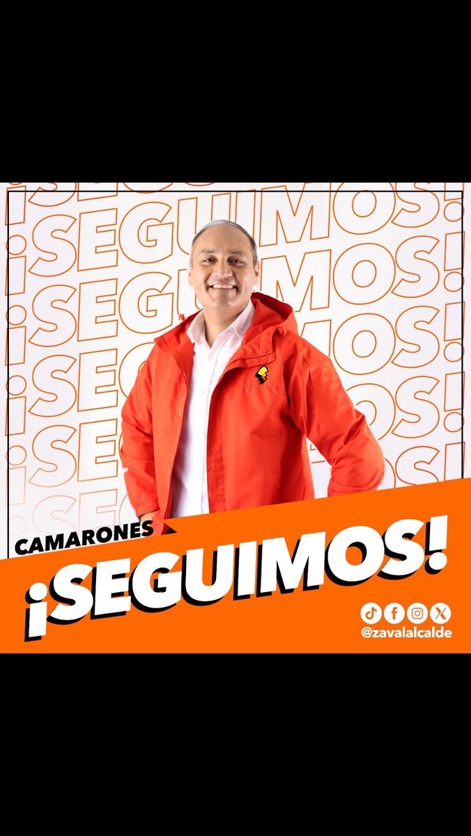 zavalalcalde's tweet photo. Hoy ha sido ratificada la candidatura a la 𝑨𝒍𝒄𝒂𝒍𝒅𝒊𝒂 𝒆𝒏 𝑪𝒂𝒎𝒂𝒓𝒐𝒏𝒆𝒔 con una singularidad, la de ser el único candidato por nuestra comuna. Este respaldo nos compromete a seguir trabajando con con amor y compromiso por la comuna de Camarones.

¡ᴊᴀʟʟᴀʟʟᴀ!🦐 https://t.co/Af0YJN8LqN