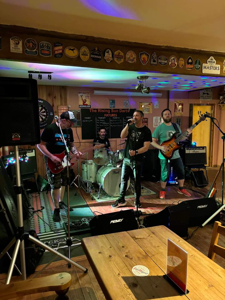 Legends in their own lunchtimes, the mighty Velvet Man God headline Chepstow Beer Festival (Drill Hall, Chepstow) on Saturday 28th Sept at 9pm!