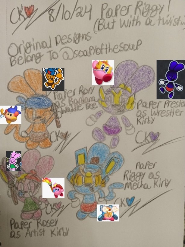 FluffBunBun's tweet photo. Paper Riggy!
#Myart #Art #Fanart #TraditionalArt #IDONOTDOCOMISSIONS #MYARTISNOTFORSALE #PaperRiggy #SoapySoup #soapyofthesoup #NotMyDesigns #PaperRiggyButWithATwist #Kirby #KirbyFanart #BandanaWaddleDee #WrestlerKirby #ArtistKirby #MechaKirby #Riggy #CloneRiggy #Rory #Rosey https://t.co/h7fmhLoHJq