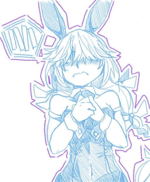 #リドローOK ラクガキ浜波さん バニー祭りⅥ
