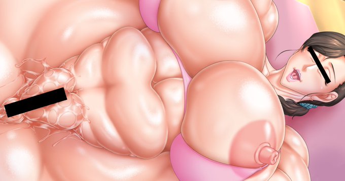 pixivFANBOXでおばさんとヨガ 下半身丸出しバージョンを公開しました! https://t.co/MWW2BV5vzi 