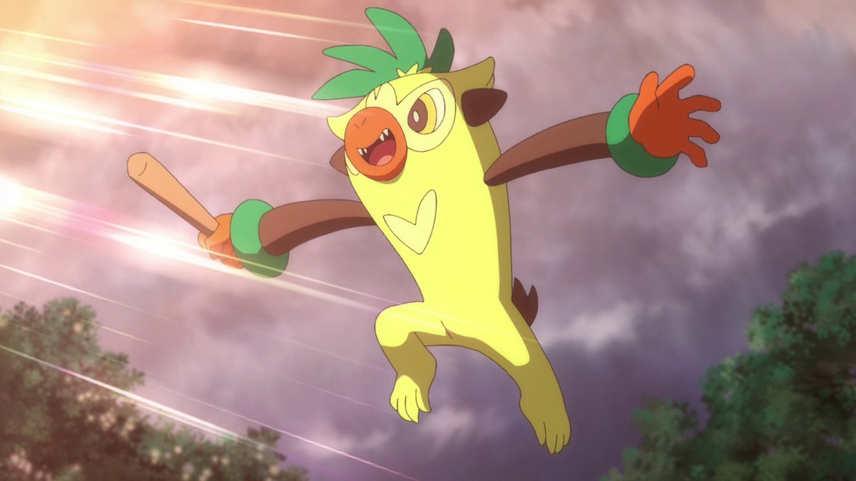 Jester_Pyro_Bun's tweet image. Today is Thwackey Day :3

#Pokemon #Thwackey #ThwackeyDay