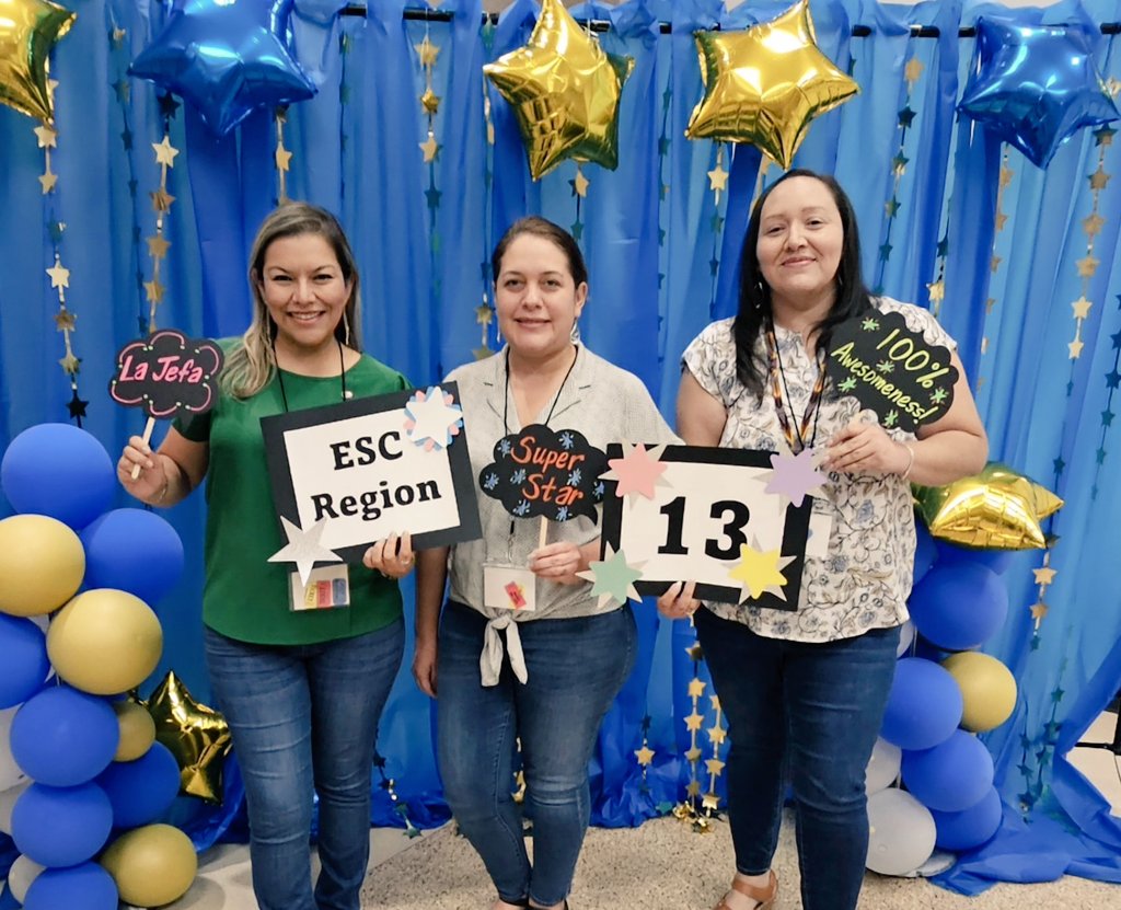 MarlenGlz53's tweet image. Best MEP team in Texas at the TEA ESC Migrant training. #migranted  @R13Multilingual