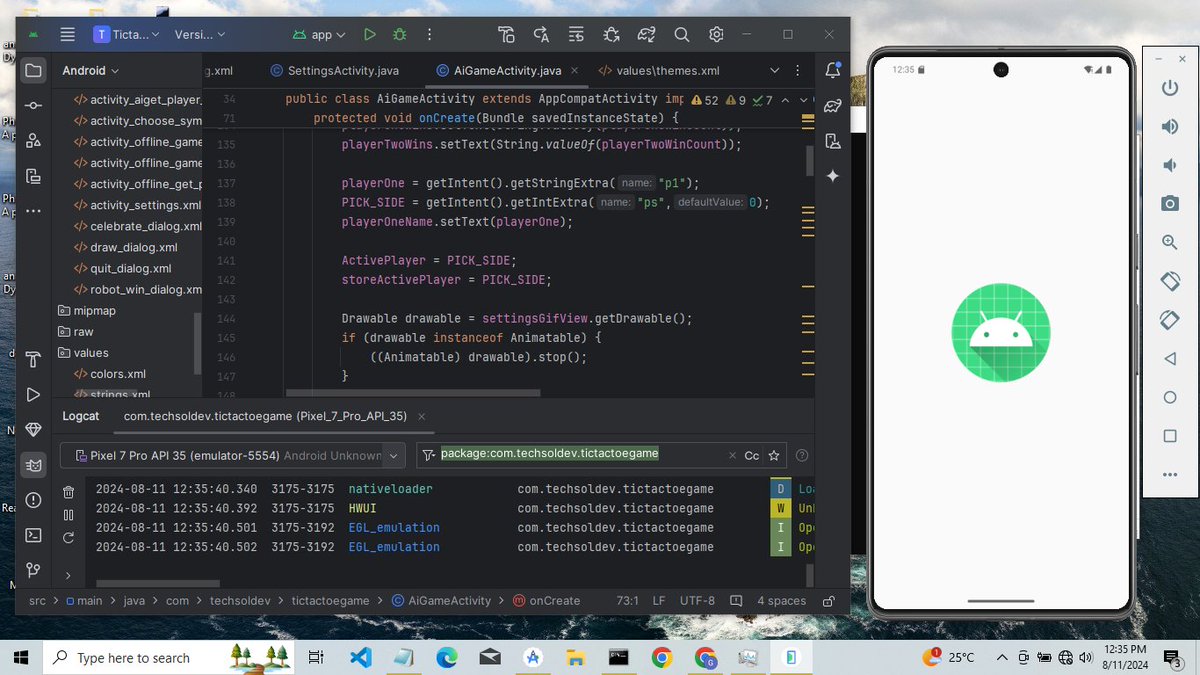 8 days into my Android app development journey!! 🚀 Big respect to all app developers, for real 

Grateful to God for the progress made...from project setup to mastering intents, lifecycle methods, Gradle, e.t.c... There's still more work to be done!! 🙌💪
