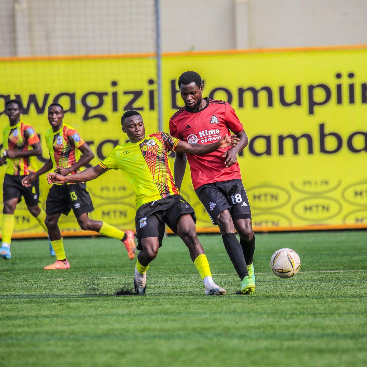UgandaCranes's tweet photo. Half an hour of football played here at the @mtnug Omondi stadium 

Vipers SC 0-0 Uganda Cranes select team 

#VIPUGA | #FUFASuper8 https://t.co/0n4VwngOZ2