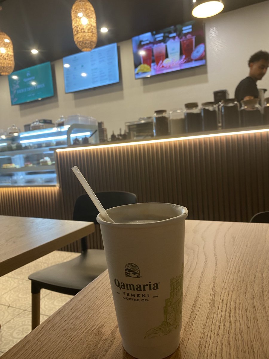 AmbStesfamariam's tweet photo. After a long Sunday morning walk… enjoying my coffee at #Qamaria in NY…#Yemen #Haraz… https://t.co/q8AyHgHK2F