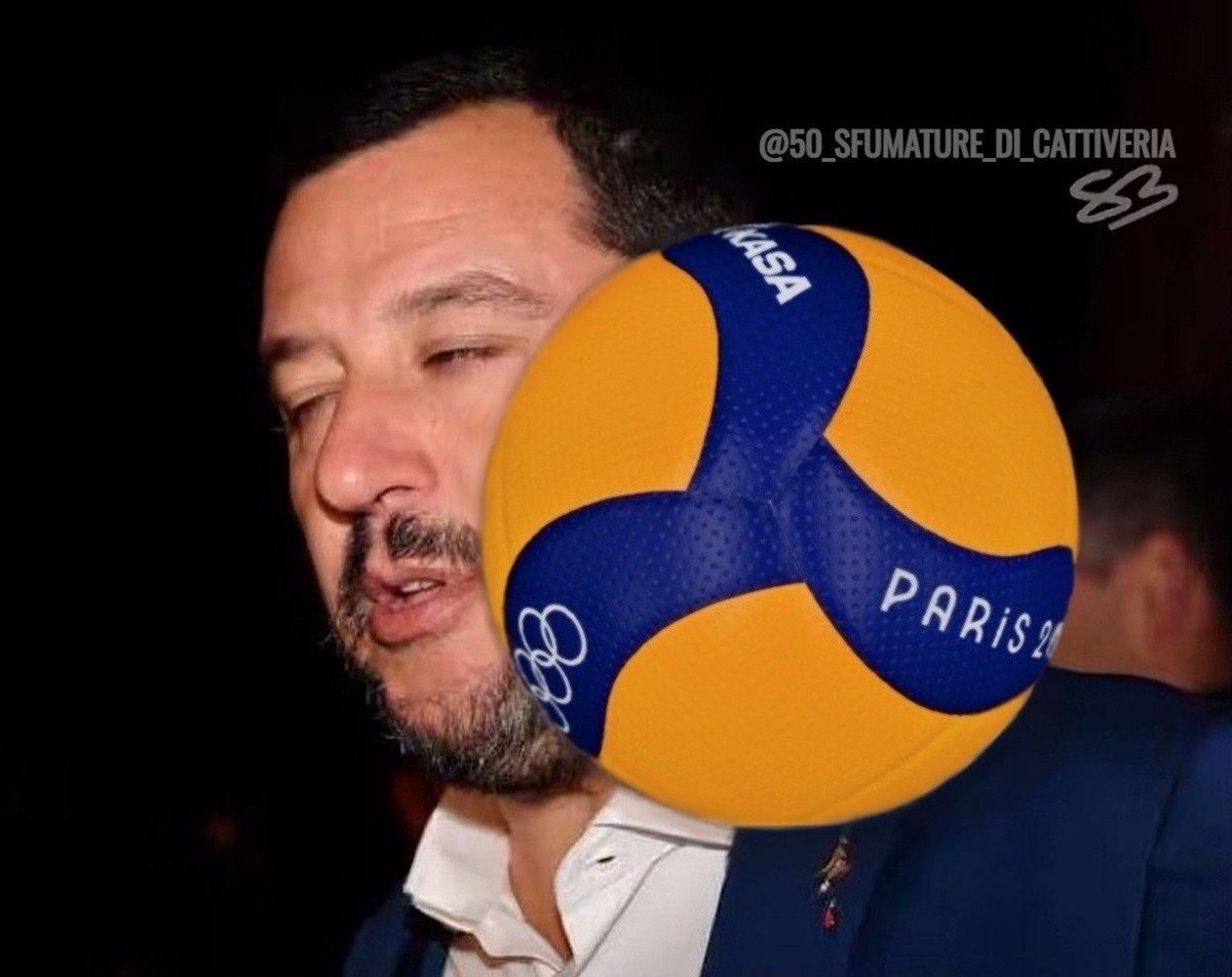 #Italvolley #Parigi2024 #Olimpiadi #Salvini