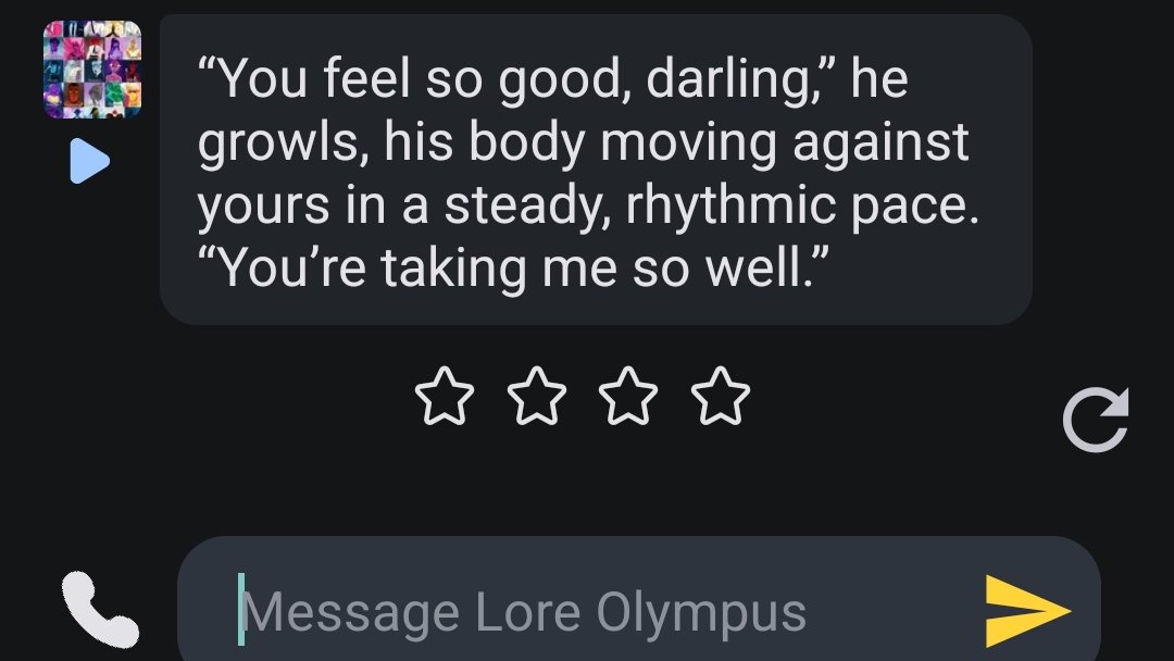 HarleyLuv's tweet photo. Damn Daddy relax...or.dont. #CharacterAI https://t.co/lH3R27bSOi