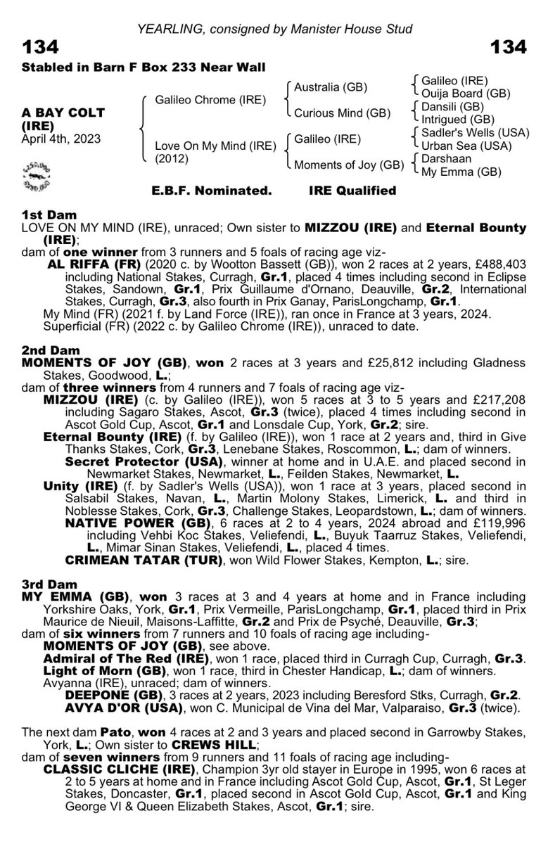 MichealOrlandi's tweet photo. #AlRiffa dominated the Grossier Preis Von Berlin Group 1 for team @JosephOBrien2 in @DeutscherGalopp ๐ฅณ๐ฅ๐๐๐๐
#PedigreeUpdate for Lot 134 selling @Tattersalls_ie ๐ฆ with @ManisterHouse ๐ด https://t.co/scXwTZLBU0