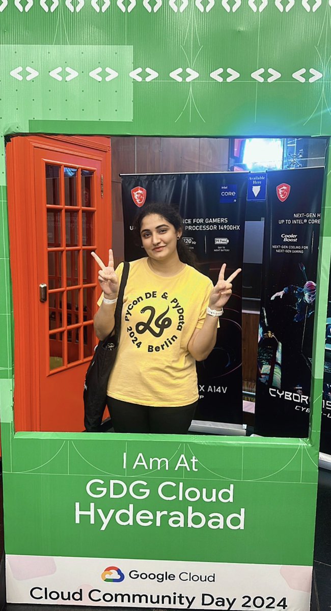 NiharikaVadluri's tweet photo. Had an amazing time at Google Cloud Day Event Hyderabad ! The talks were insightful, the networking was fantastic, and the food and swag were top notch. Thanks to everyone who made it a great experience! #GoogleCloudDay #TechEvents #Networking looking forward to more meet-ups. https://t.co/74XXTFvlXv