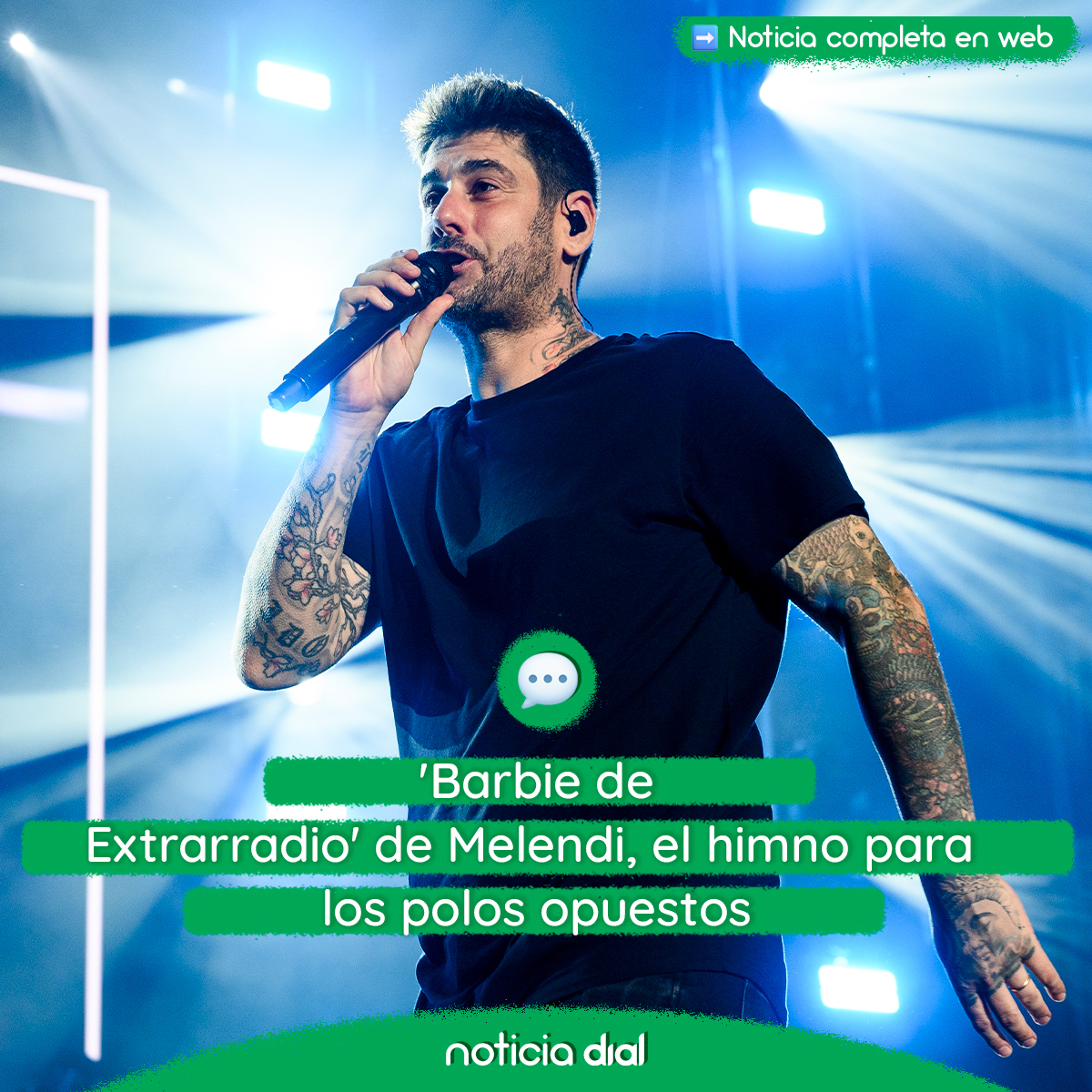 Cadena_Dial's tweet photo. 'Barbie de Extrarradio' de Melendi, el himno para los polos opuestos 

@melendioficial
🔗https://t.co/Cd6CBleTKd https://t.co/PBFz9LMk6A