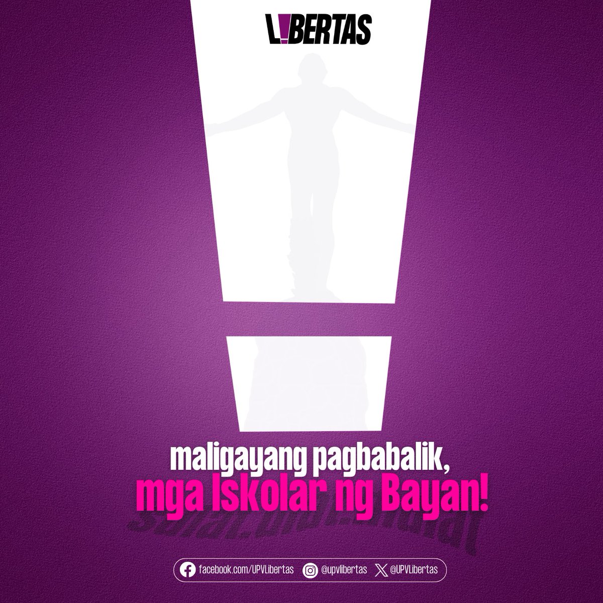UPVLibertas's tweet photo. Welcome back, CMS freshies, sophomores, juniors, and seniors! 🤩

Hopefully, you’ve had enough rest and are ready to conquer this new AY!

Thank you for continuing to #ChooseCMS. Here’s to a fruitful, fun, and rewarding year ahead. 🌻

#UPVLibertas https://t.co/WKyssGiW1A