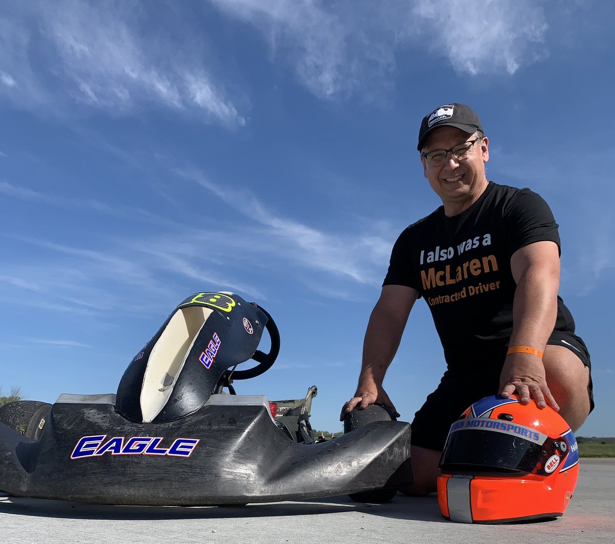 I know <a href="/TonyKanaan/">Tony Kanaan</a> and <a href="/ArrowMcLaren/">Arrow McLaren IndyCar Team</a> have a sense of humor.  So made this shirt to race in today at <a href="/NewCastleMP/">NCMP</a> 

<a href="/ConorDaly22/">Conor Daly</a> // <a href="/malukasdavid/">David Malukas</a> // <a href="/TPourchaire/">Théo Pourchaire</a> // <a href="/smclaughlin93/">Scott McLaughlin</a>