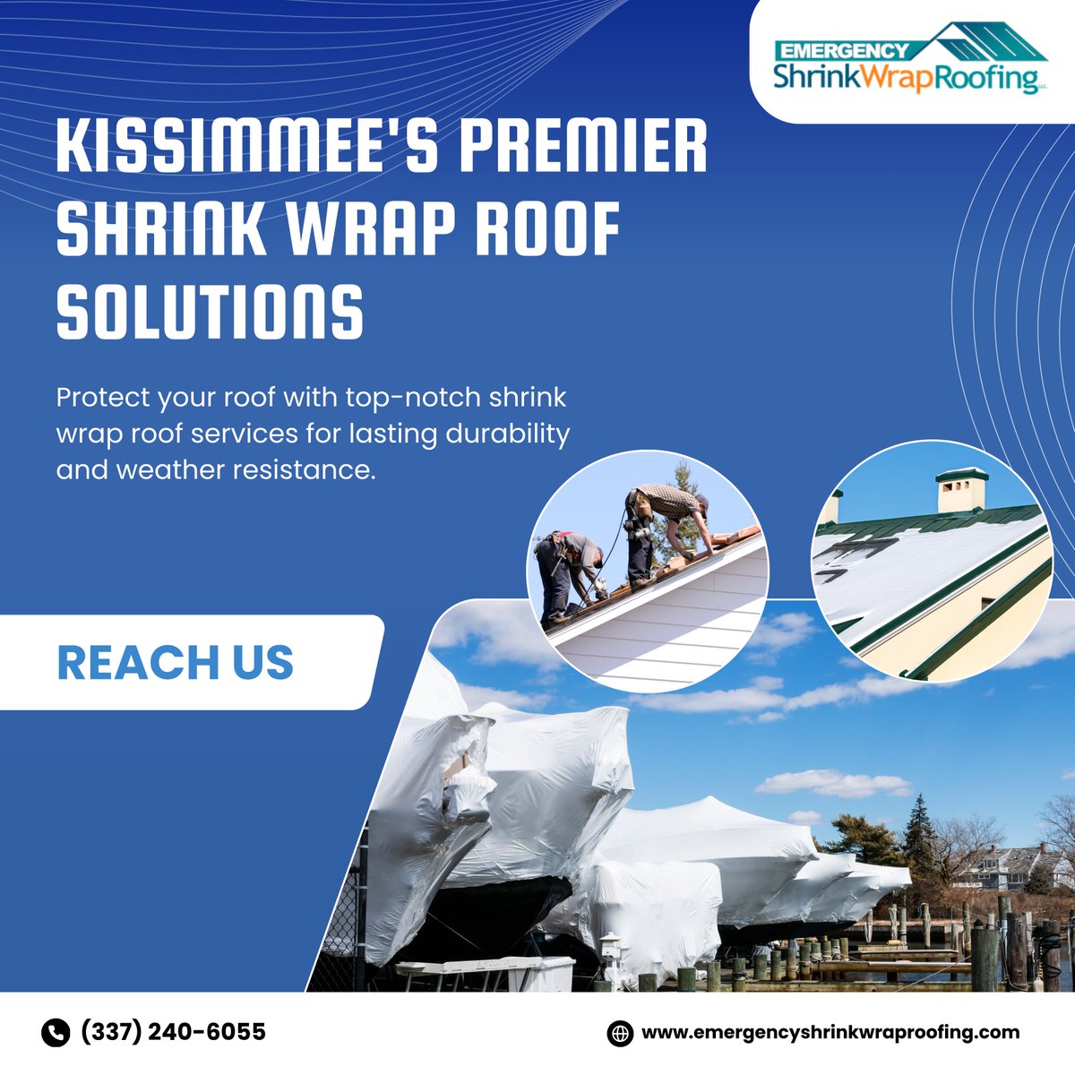 shrinkwraproof's tweet photo. Protect your property in Kissimmee with expert shrink wrap roof services! Ideal for storm damage, renovations, or temporary coverage, our durable shrink wraps provide reliable protection from the elements. 🏠✨
#KissimmeeRoofing #ShrinkWrapRoof #ShrinkWrapRoofing https://t.co/0mY6rUvPO7