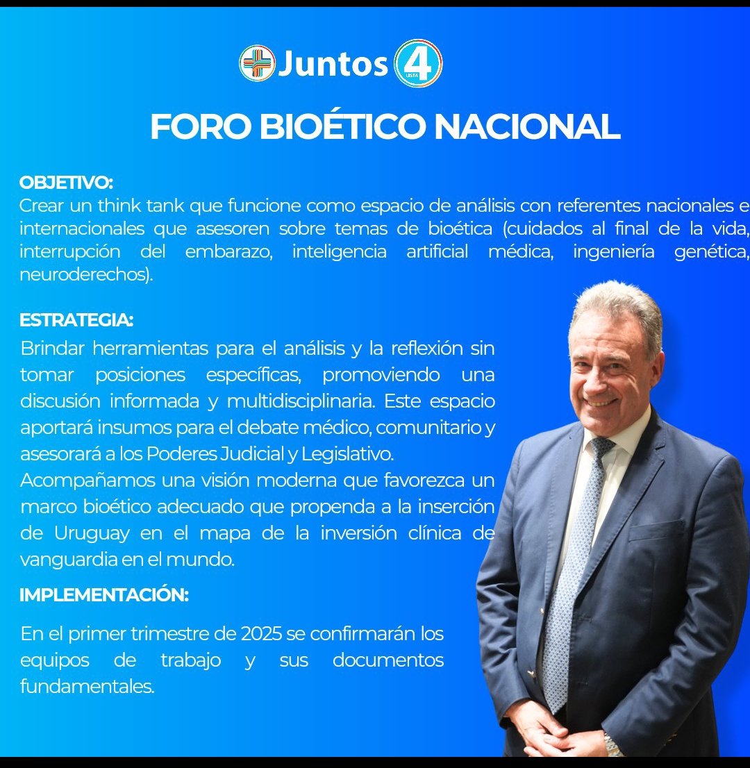 El 29/8 votamos la  lista 4 al Colegio Médico Nacional  con <a href="/DrDanielSalinas/">Daniel Salinas</a>  y un gran equipo de colegas <a href="/juntos_uy/">JuntosUY</a> <a href="/RodrigoPerna3/">Rodrigo Perna</a> <a href="/Veroperezpap/">Dra. Verónica Pérez Papadópulos</a> <a href="/AmorinDr/">Dr Ignacio Amorín Costábile</a> <a href="/gerardoeguren/">gerardo eguren</a> <a href="/HumbertoPrinzo/">Humberto Prinzo</a> <a href="/Fedecasaretto/">Federico Casaretto</a> <a href="/alvarodendi/">Alvaro Dendi 🌹</a> <a href="/eduardohender/">Eduardo Henderson</a> <a href="/Ltellesonetti/">Leandro Telles</a>  Soledad Olivera   Luis M. Gomez
