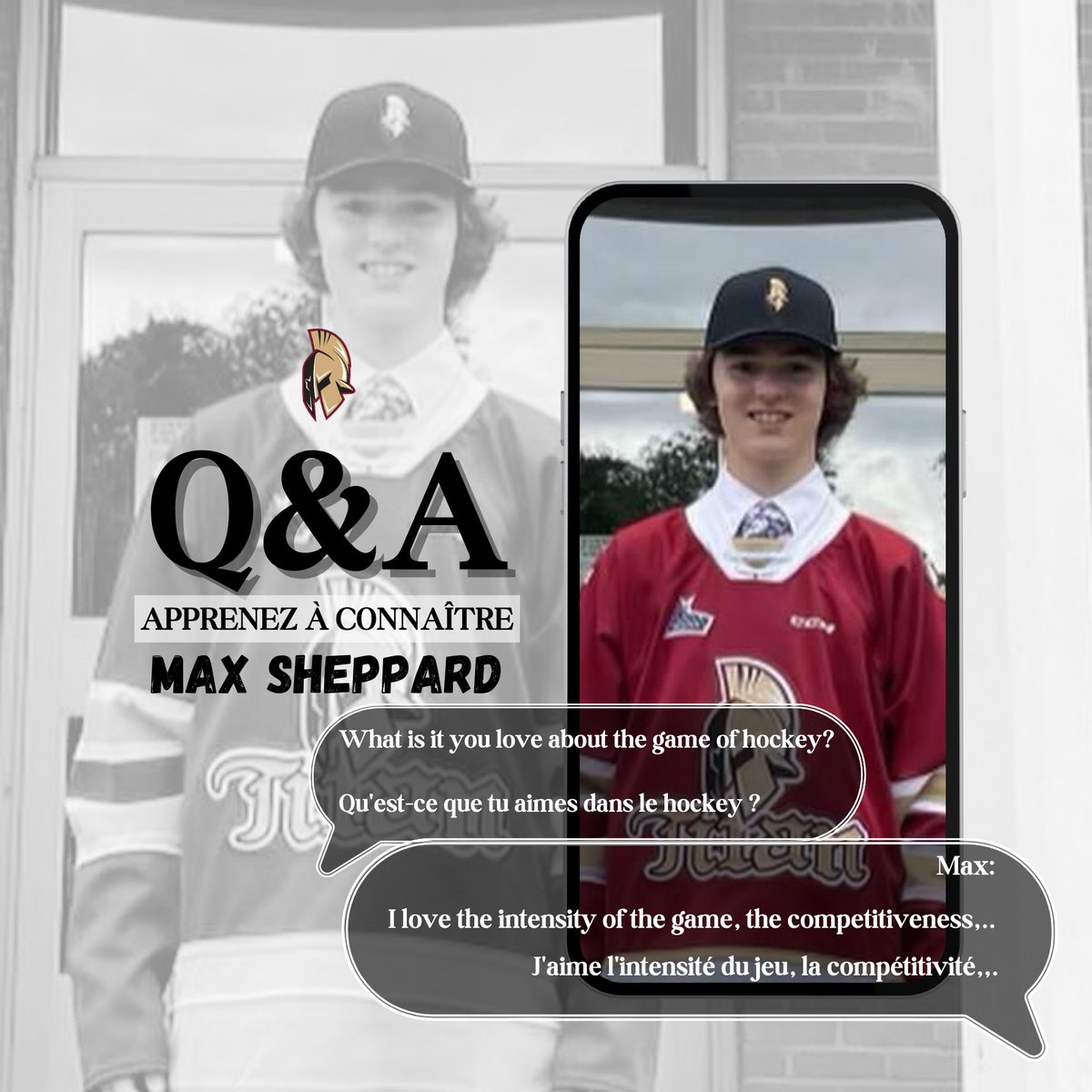 ABTitan's tweet photo. Titan Prospect Q & A with Max Sheppard
Link 👉 https://t.co/xeNOumGVEU
Apprenez à connaître l’espoir du Titan – Max Sheppard
Lien 👉 https://t.co/PXi3bA3IZo
#goTitango #QandA #questionsréponses https://t.co/zyj2BfDDnz