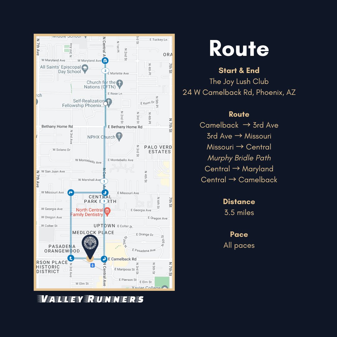 thejoylushclub's tweet photo. Join Valley Runners this Thursday, August 15 at 6:30 PM at The Joy Lush Club for a FREE ALL PACES group run down the Murphy Bridle Path. We're partnering with Saucony to let you test their latest shoes. Plus, we’ve got DripDrop to keep you hydrated. #run #phoenixevent #running https://t.co/79J38GjIr1