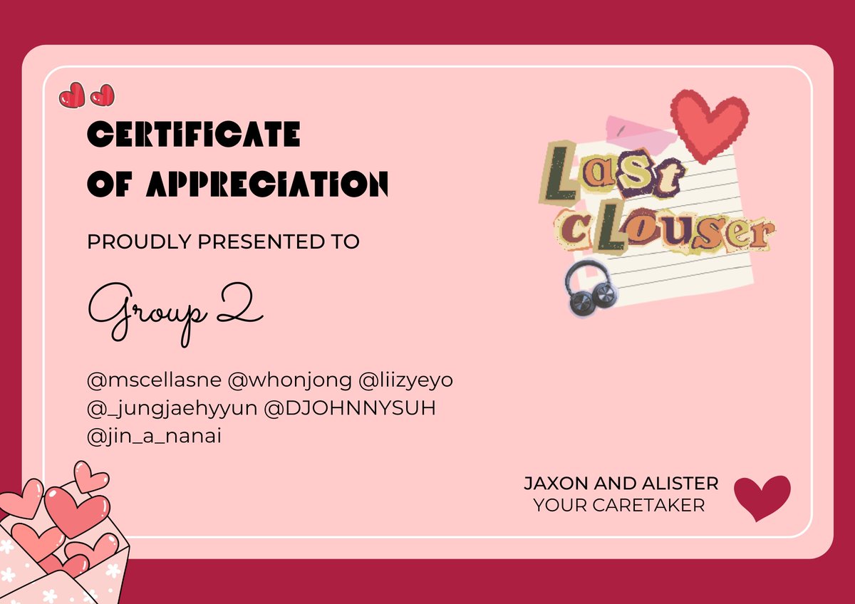 LastClouser's tweet photo. Our last gift for all groups https://t.co/SH5mLPh9gc
