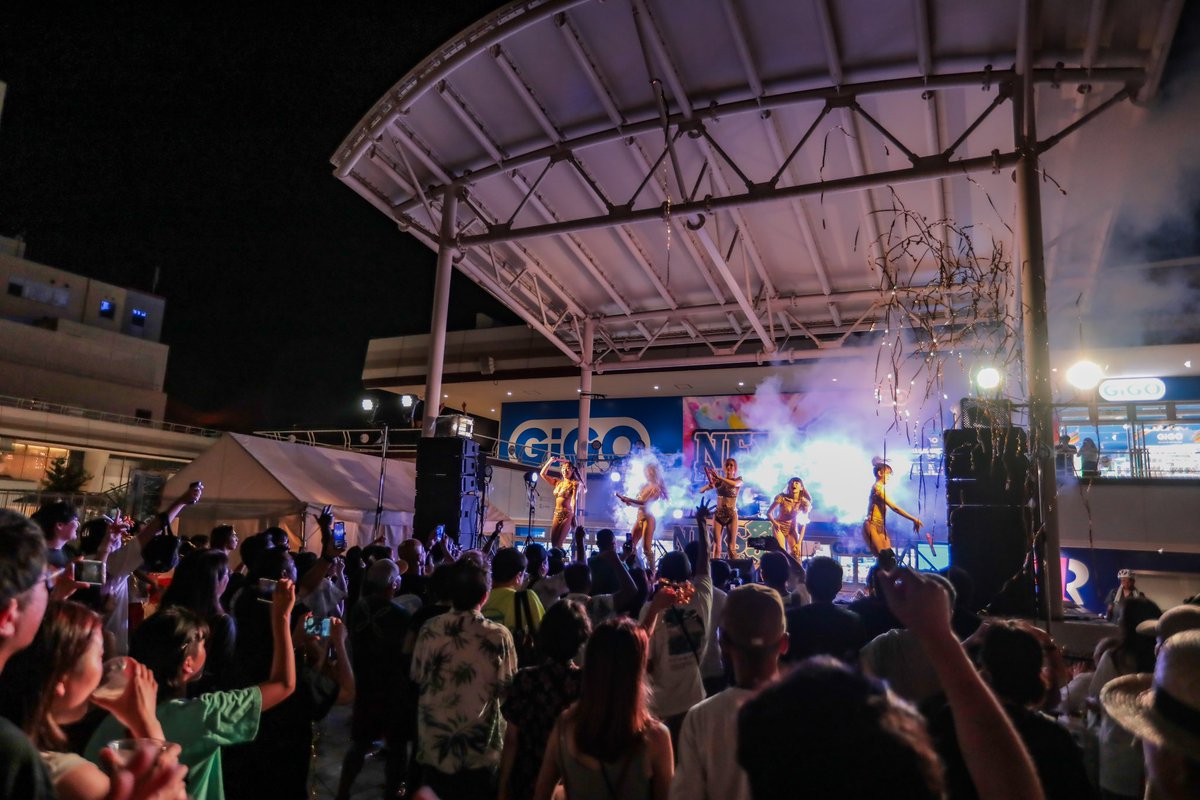 昨日はNEXS祭、ご来場ありがとうございました🙇🏻‍♂️
本日もスタートです！
花火大会🎇もあり混雑が予想されますが熱量全開でお送り致します🔥
皆様のご来場お待ちしております🫡
#パリオン
#NEXS祭
#63ANGEL