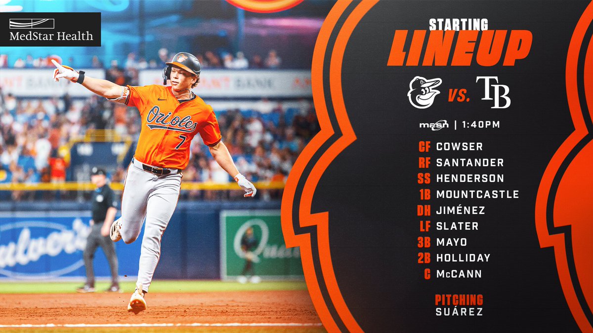 Orioles's tweet photo. Sunday matinee to end the roadtrip. https://t.co/swQEqyiRrO